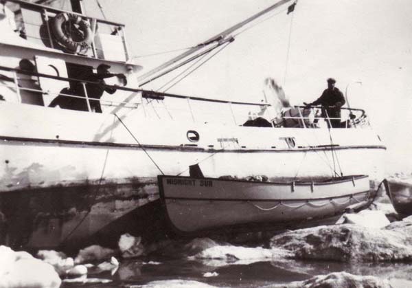 Caught in the Arctic Pack Southwest of Point Barrow